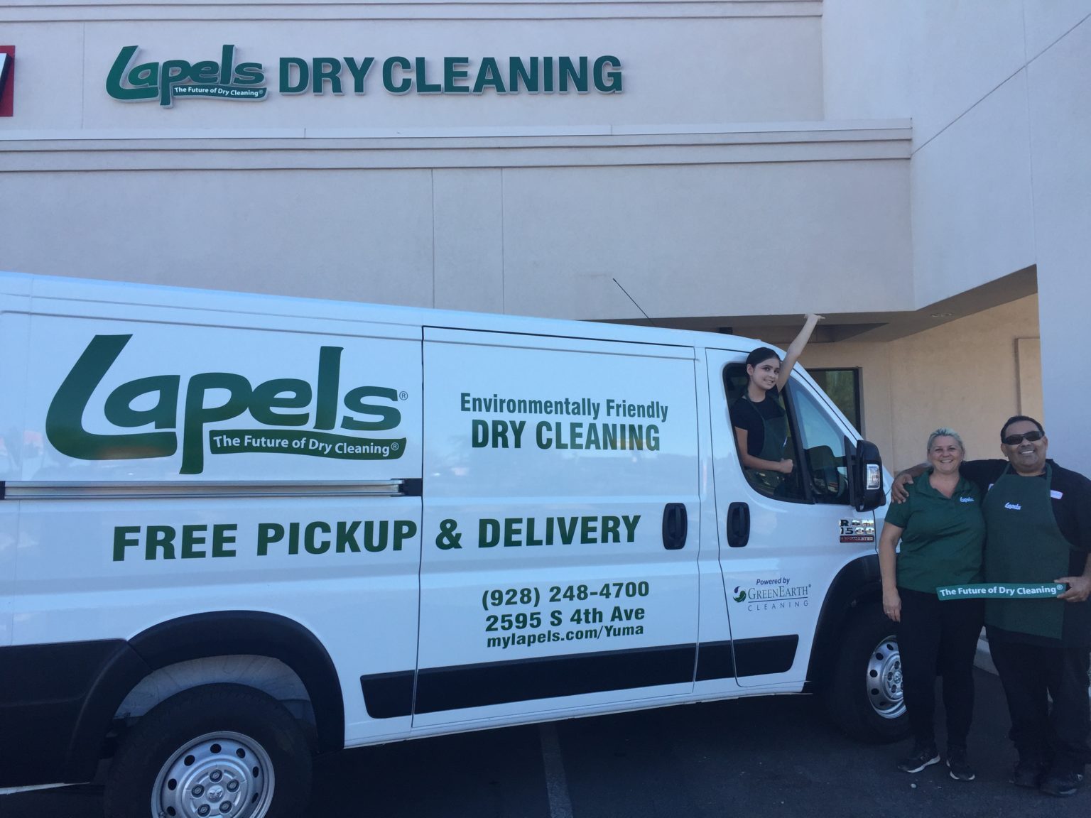The Future of Dry Cleaning® Opens in Yuma, AZ Lapels Cleaners